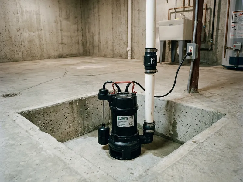 Sump Pump Installation Plumber in County Line, AL